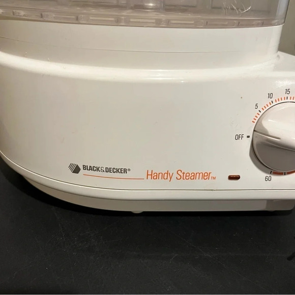 Black & Decker Handy Steamer HS80 Rice & Vegetable Steamer Tested And Working - Picture 2 of 12